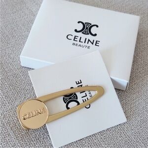 Celine Beauty Gold Hair Clip